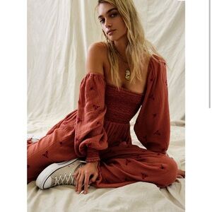 NWOT dahlia jumpsuit